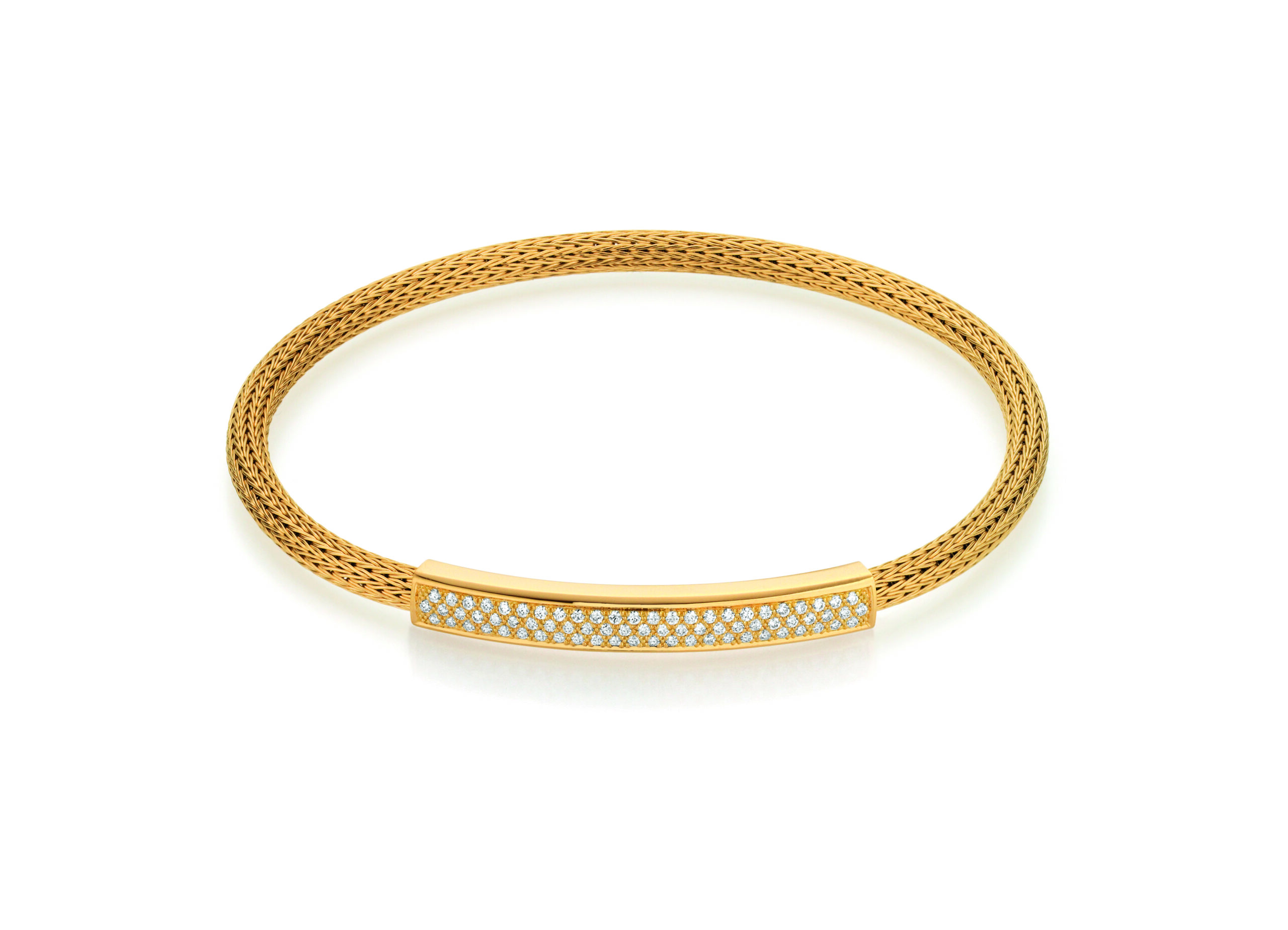Infinity-Flex Armband von Jörg Heinz in Gelbgold