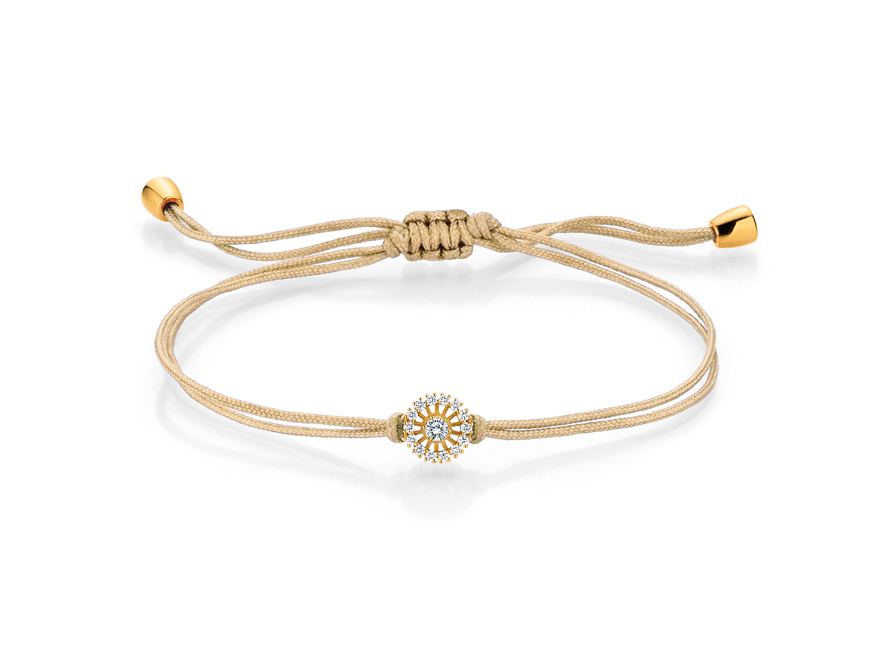 Jörg Heinz Swing "Boho" Armbändchen (XS) 750 Gelbgold