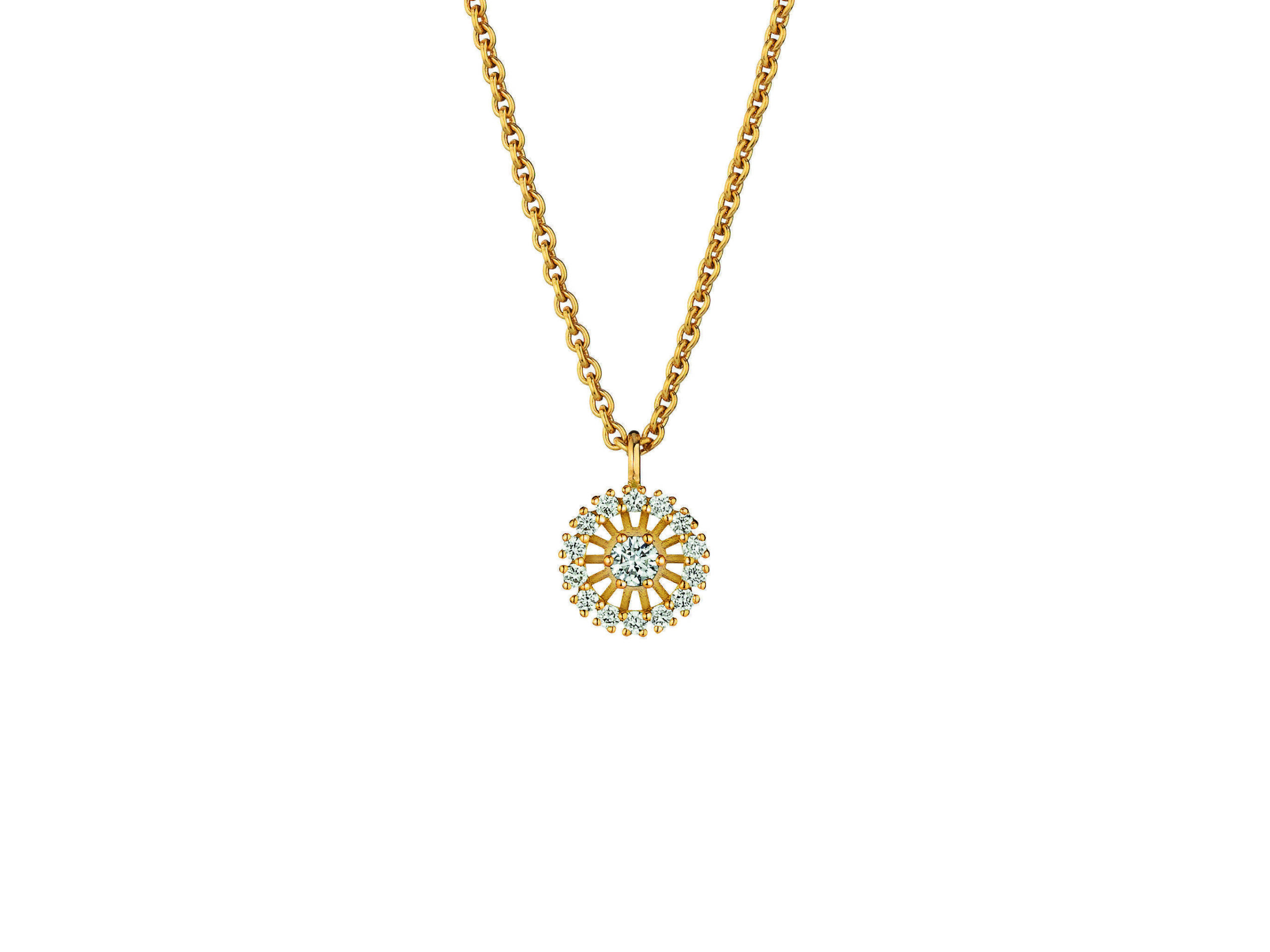 Swing "Boho" Collier (XS) 750 Gelbgold von Jörg Heinz