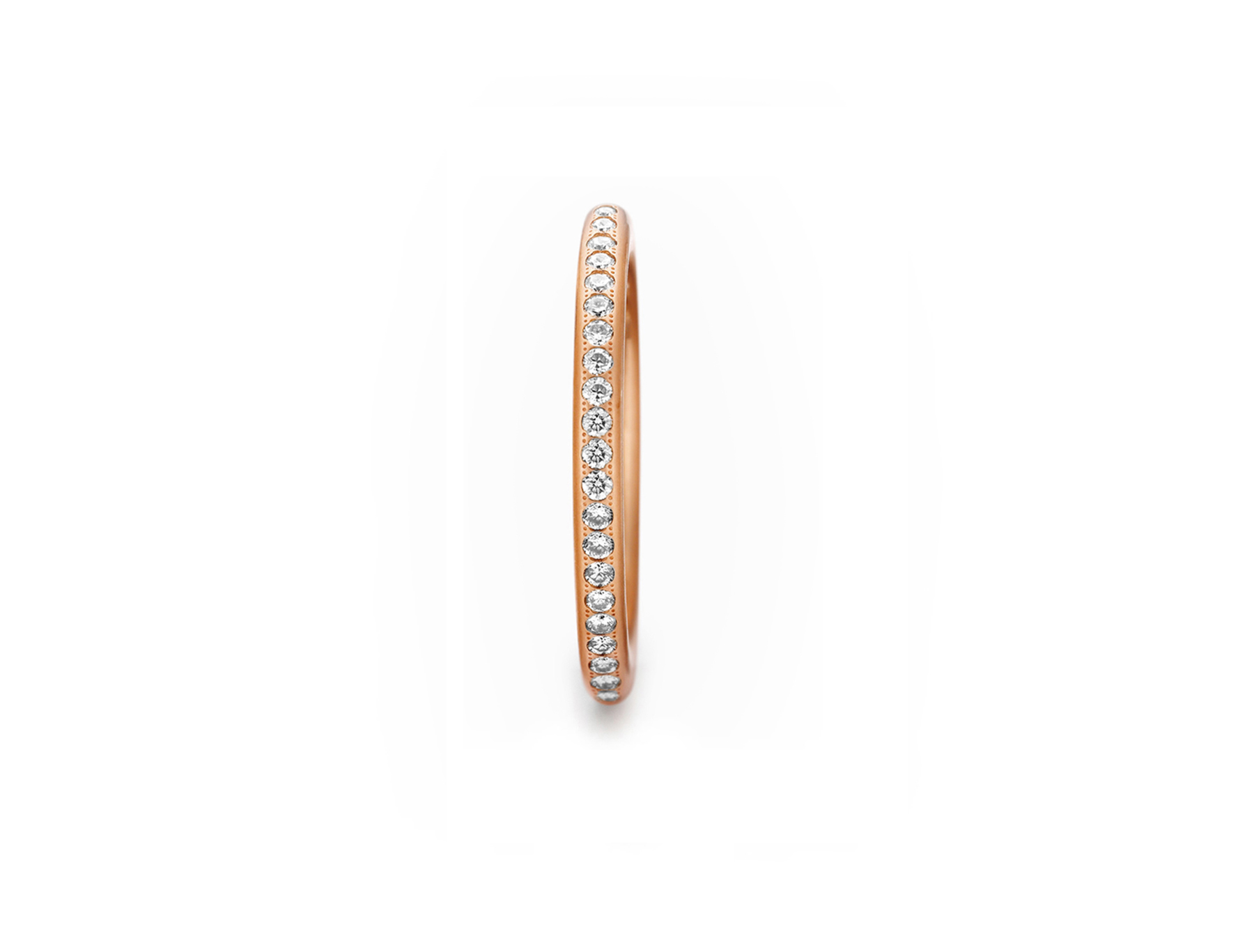 Niessing Ring Satellite fine in Rotgold, passt perfekt zu den Farbringen