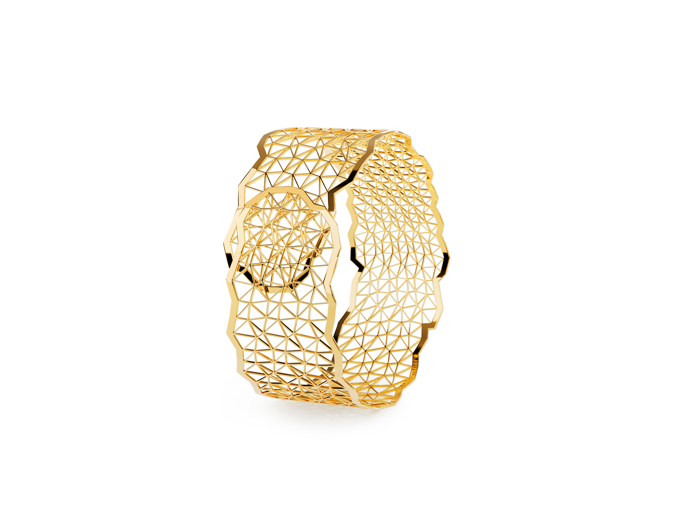 Niessing Topia Vision Armspange Endless in Gelbgold